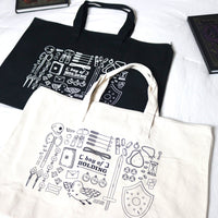 Bag of Holding Canvas Tote Bag