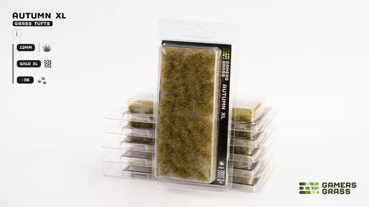 Gamers Grass | Grass Tuft XL (12mm) | Autumn