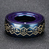 Cool Metal Fingertip Spinning D20 Dice Ring