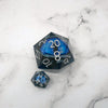Blue Slaadi's Eye - Giant D20 Moving Eye DnD Dice | Acrylic RPG Gaming Dice