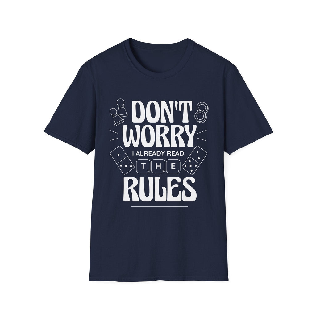 Board Games T-shirt - I Read The Rules