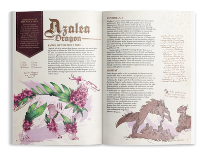 The Field Guide to Floral Dragons: Deluxe Box Set (5E D&D)