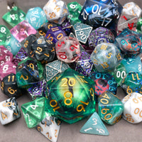 Mystery Stash - 2x 14pcs Dice Set Bundle + 1 RPG Accessory