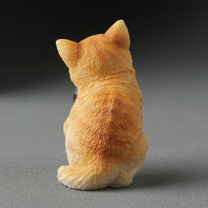 Wine Connoisseur Cat Figurine