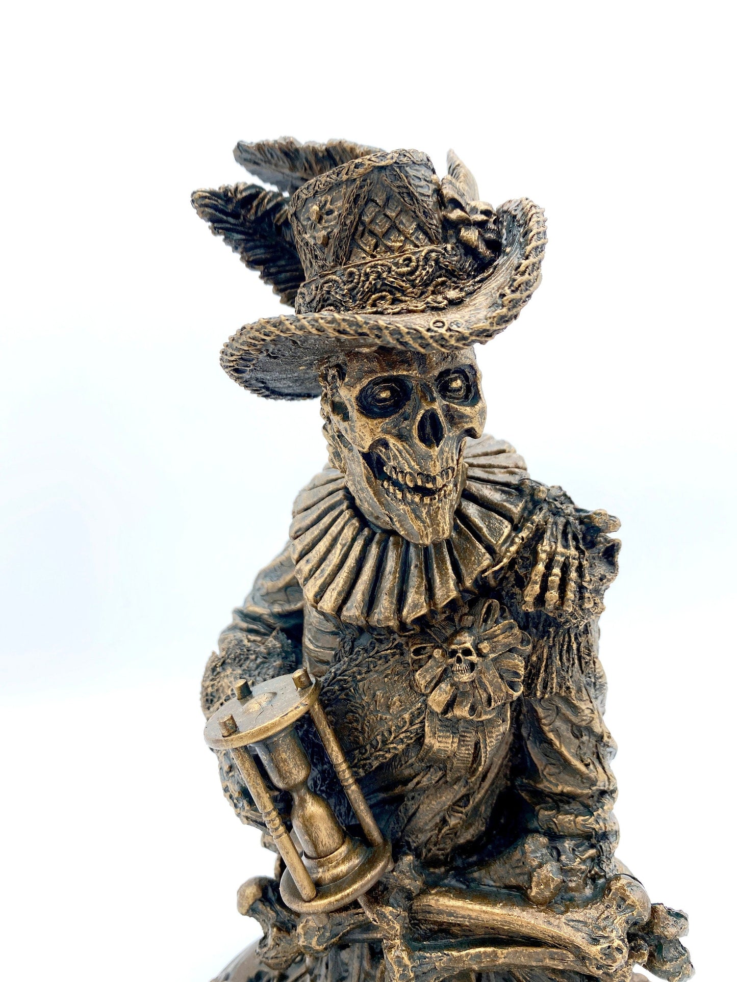 Masque of the Red Death Bust – Edgar Allan Poe Hand Painted Resin Sculpture