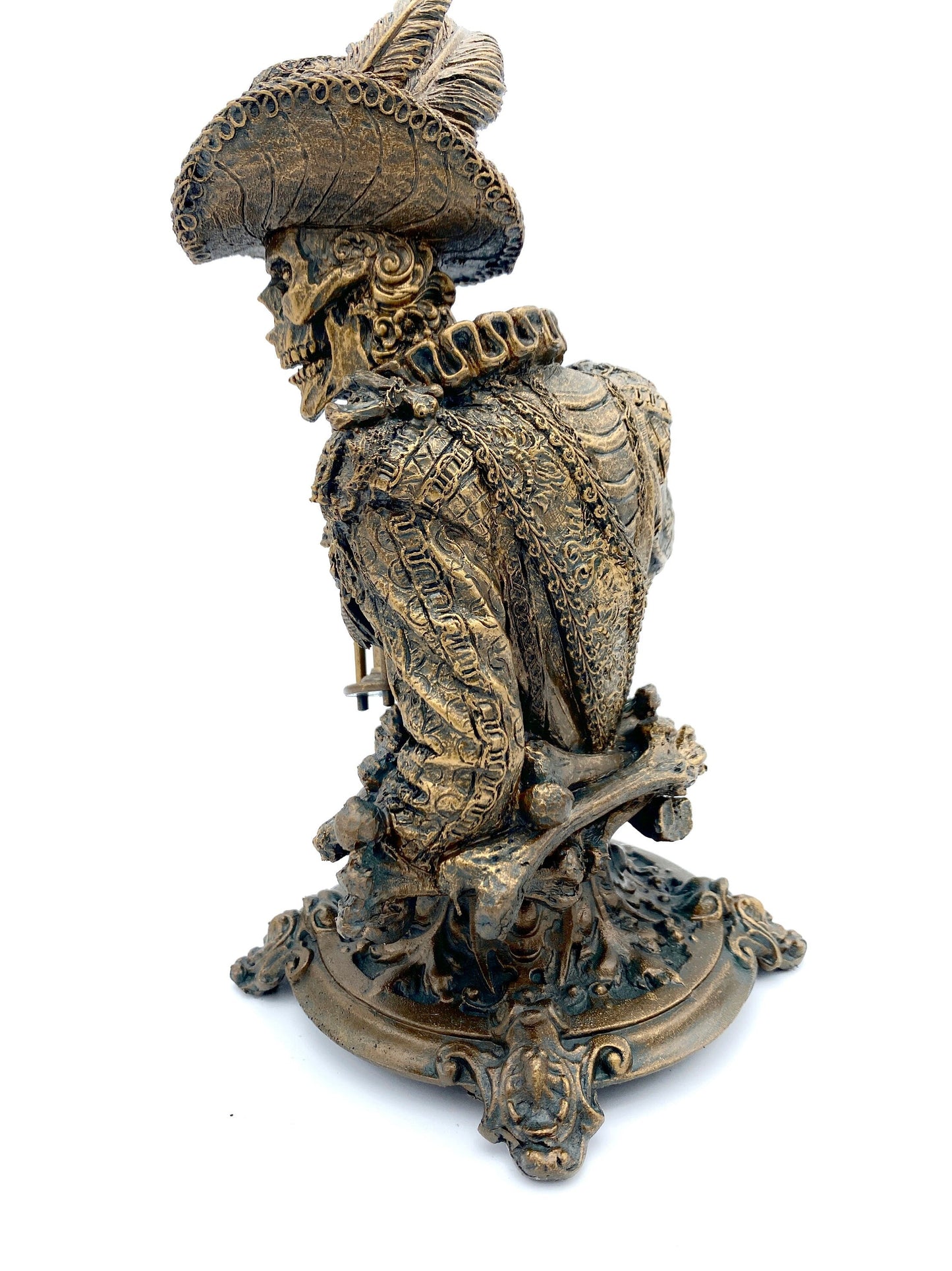 Masque of the Red Death Bust – Edgar Allan Poe Hand Painted Resin Sculpture