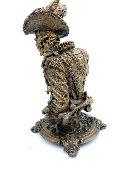 Masque of the Red Death Bust – Edgar Allan Poe Hand Painted Resin Sculpture