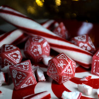 Candy Cane Wonderland - Peppermint Trustone Dice Set