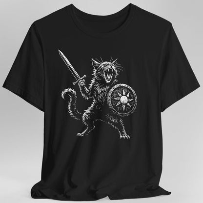 Wisdom Is My Dump Stat D&D T-Shirt - Raccoon Looter Tee