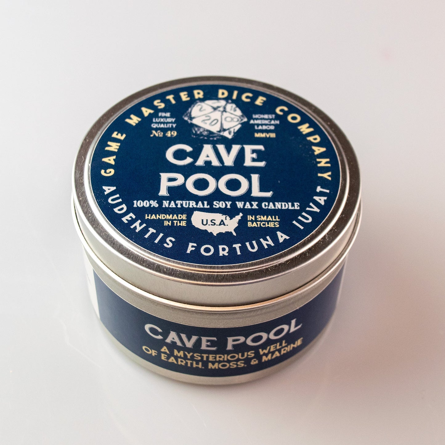 Cave Pool Gaming Candle