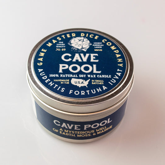 Cave Pool Gaming Candle