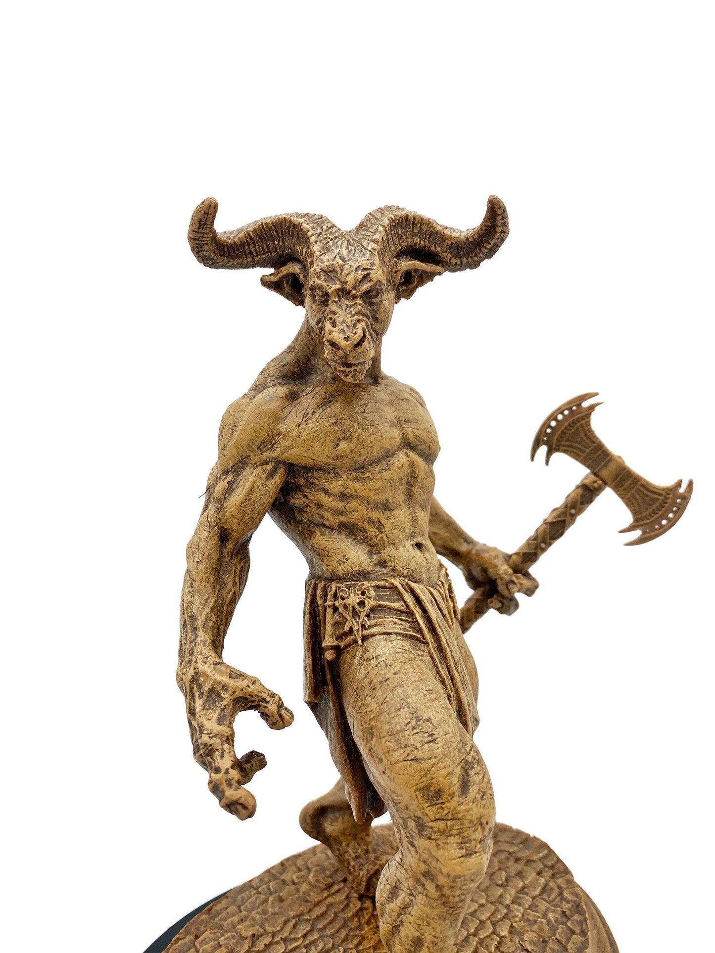 Minotaur Statue – Hand Painted Greek Mythology Resin Figurine