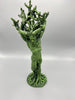 Green Man, Cernunnos Statue, Green Finish
