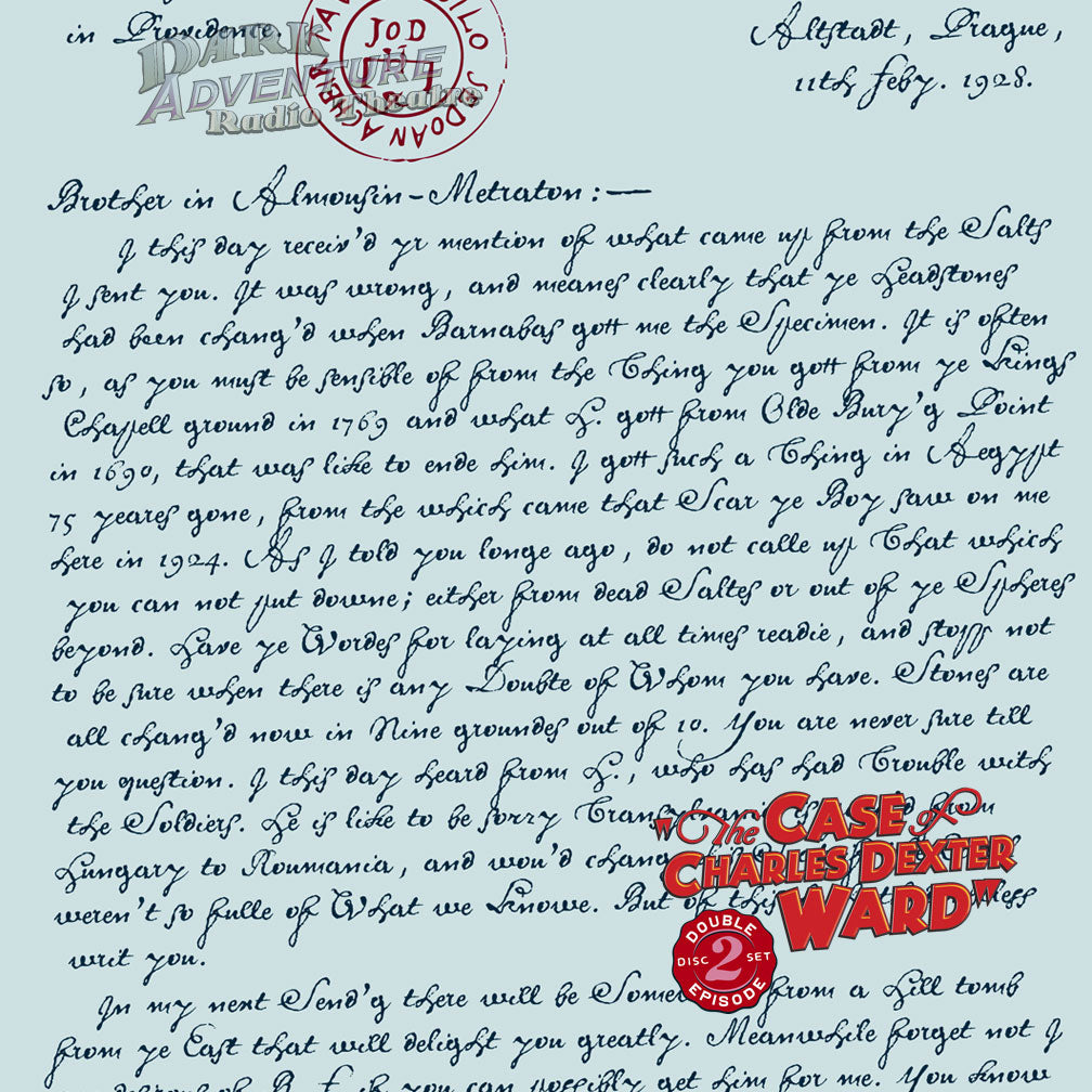 Dark Adventure Radio Theatre® - The Case of Charles Dexter Ward