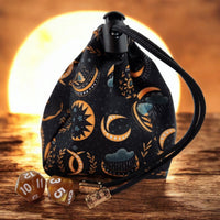 Celestial Moon dice bag