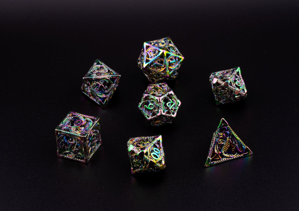 Celestial Spectrum Hollow Dice Set
