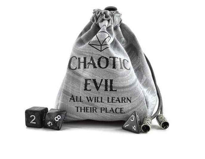 "Chaotic Evil" Dice Bag