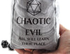 "Chaotic Evil" Dice Bag
