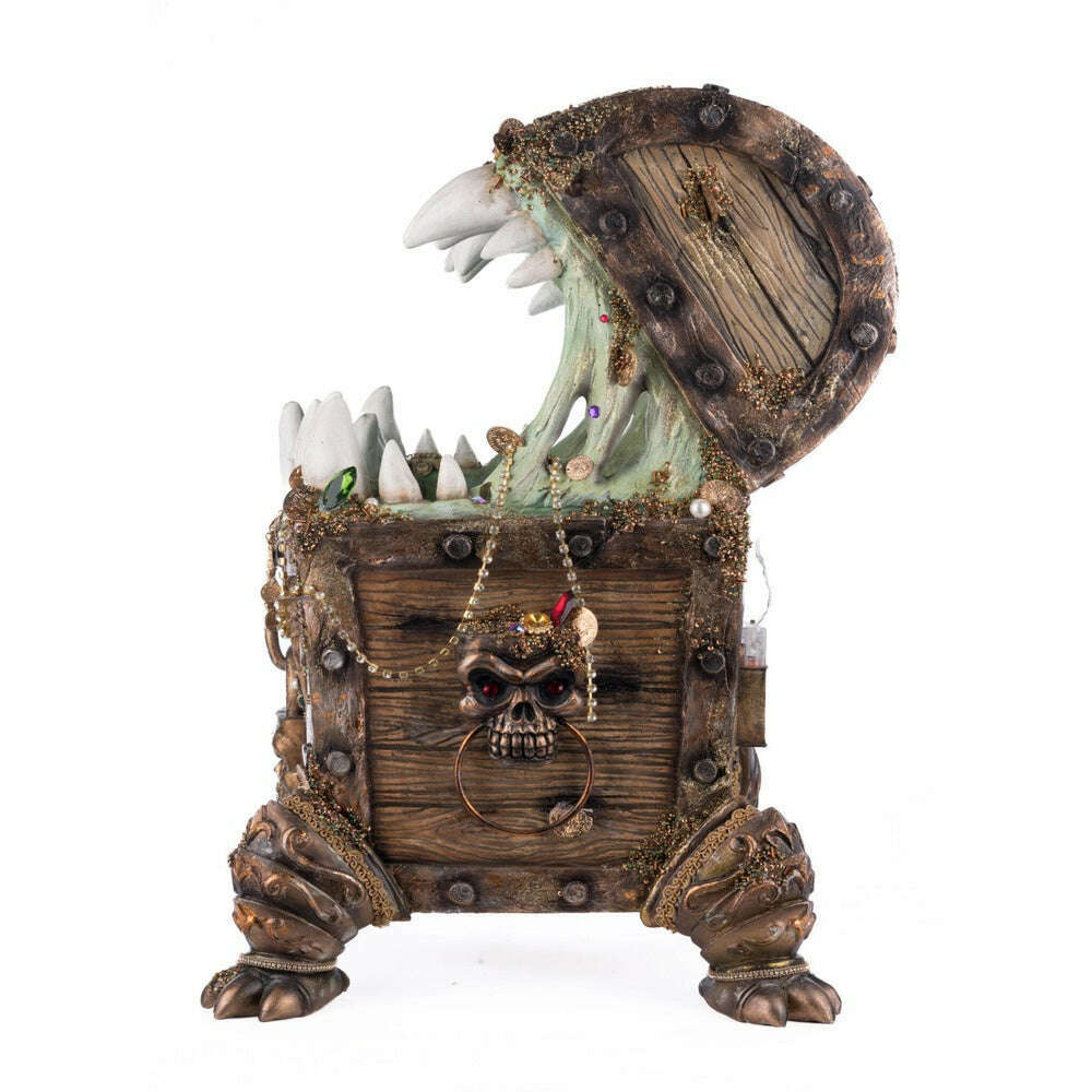 Chester The Treasure Chest Candy Container | Halloween Decor | Katherine's Collection