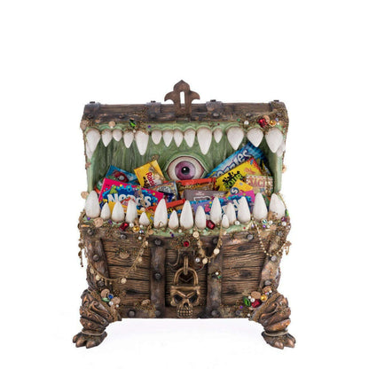 Chester The Treasure Chest Candy Container | Halloween Decor | Katherine's Collection