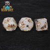 Chihuahua Resin D10 Die + Gold Numerals (Ten-Sided Die)