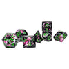 Brush Paintball/Green Polyhedral 7-Die Set - High-Energy RPG Dice