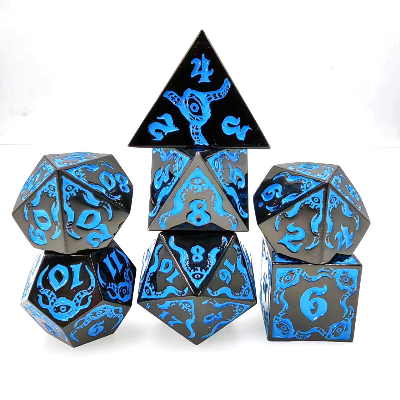 Clearance Discount-Devil's Eye Metal Dice Set Series