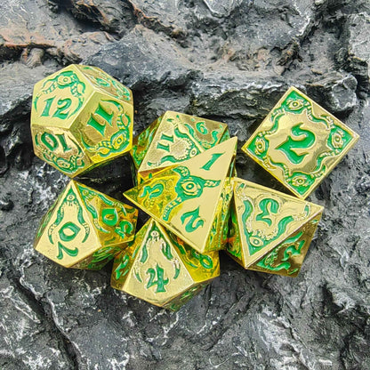 Clearance Discount-Devil's Eye Metal Dice Set Series