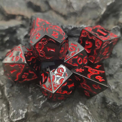 Clearance Discount-Devil's Eye Metal Dice Set Series