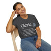 Cleric Class Definition T-Shirt – Funny DnD Definition Tee