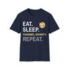 Cleric T-Shirt – 'Eat, Sleep, Channel Divinity, Repeat'