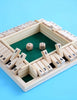 Close the Box Dice Game - Wooden Party Strategy Board Game