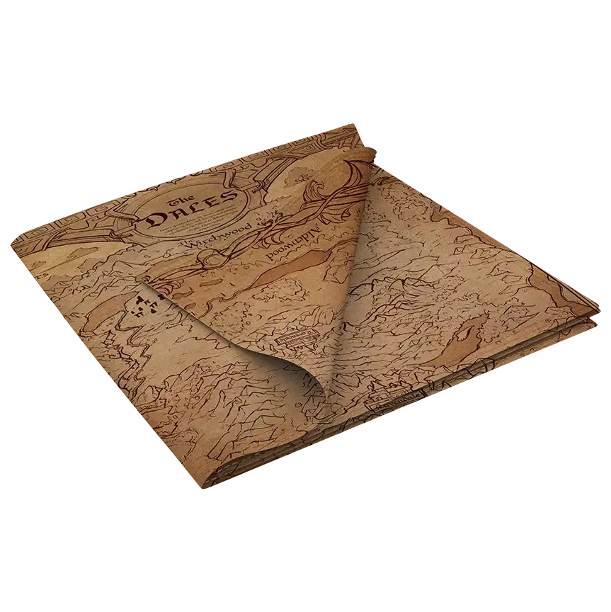 Cloth Map of the Dales - Legend in the Mist
