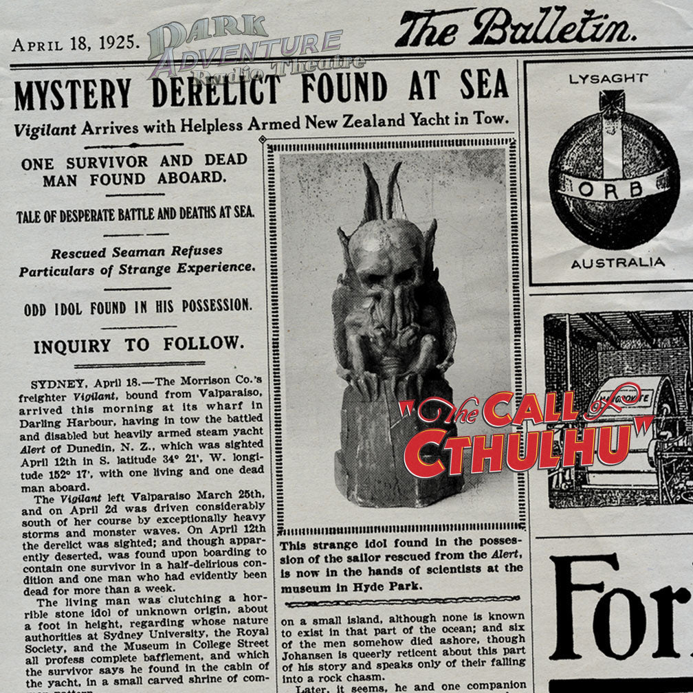 Dark Adventure Radio Theatre® - The Call of Cthulhu