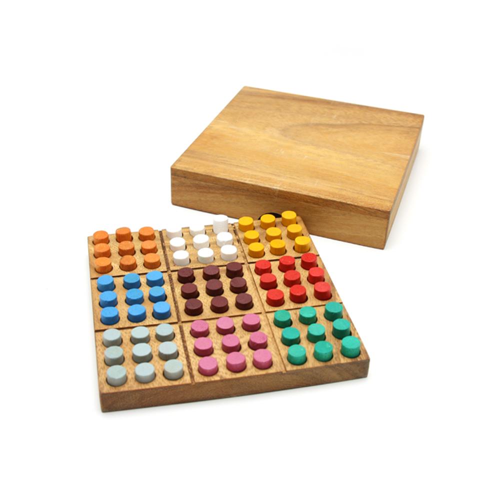Colored Sudoku Set - Logic Game for Kids and Adults