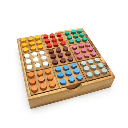 Colored Sudoku Set - Logic Game for Kids and Adults