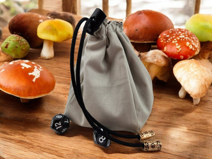 Colorful Mushroom Dice Bag