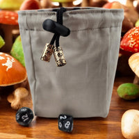 Colorful Mushroom dice bag
