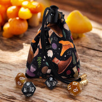 Colorful Mushroom dice bag