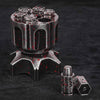 Cool Rocket Launcher Dice Box + Unique Metal Polyhedron DND Bullet Dice Set
