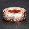 Cool Metal Fingertip Spinning D20 Dice Ring