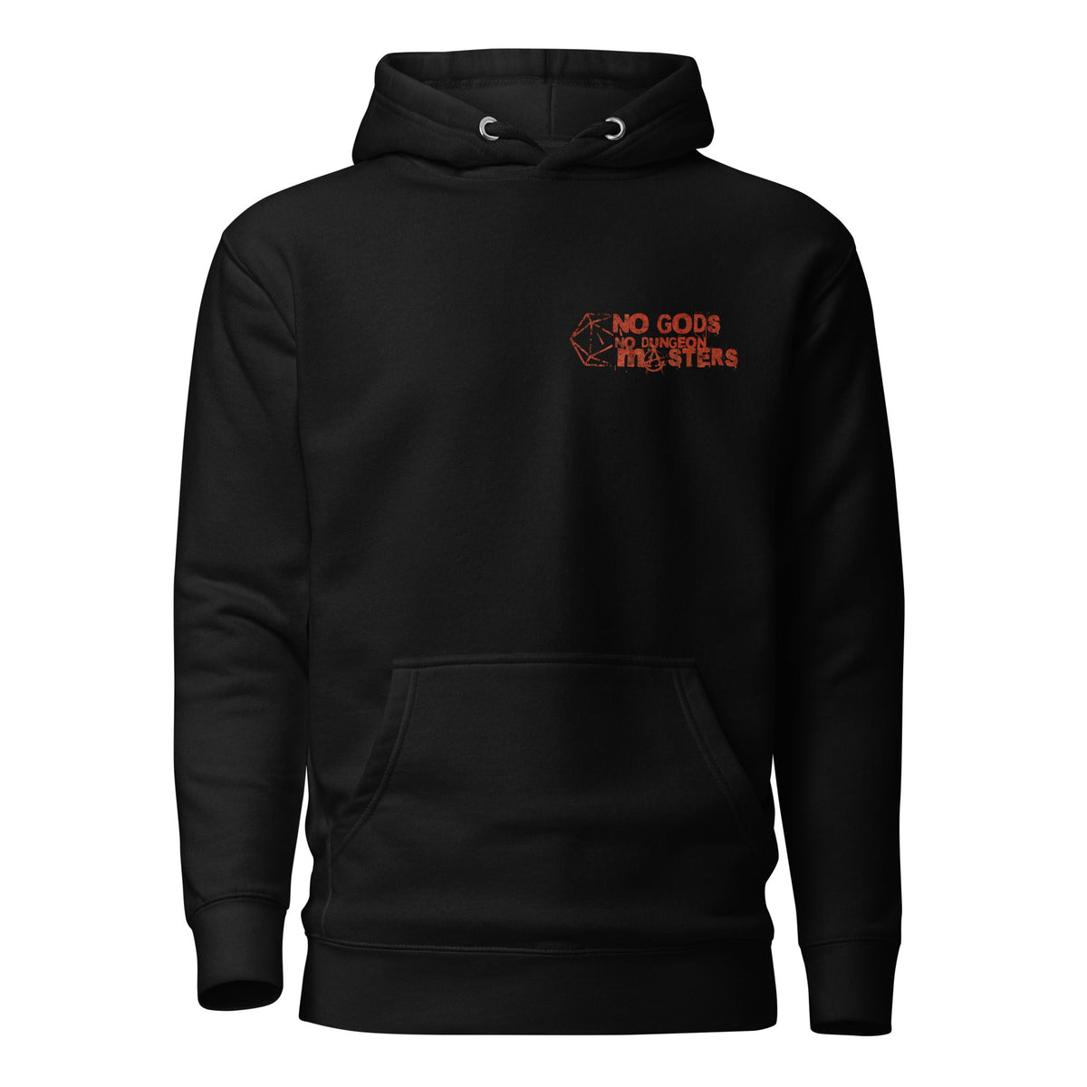 No Gods No Dungeon Masters — Anarcho-Dungeonism D&D Hoodie