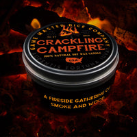 Crackling Campfire Gaming Candle
