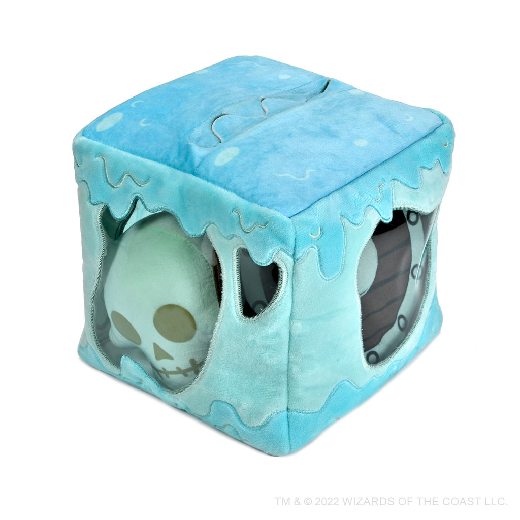 Plush: D&D Gelatinous Cube – Interactive Glow-in-the-Dark Plush