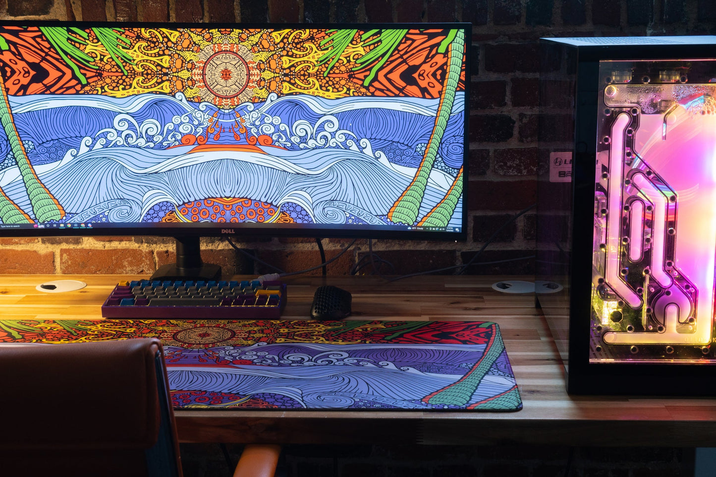 "Ancient Sun" — Epic Desk Originals Deskmat