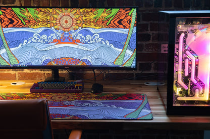 "Ancient Sun" — Epic Desk Originals Deskmat