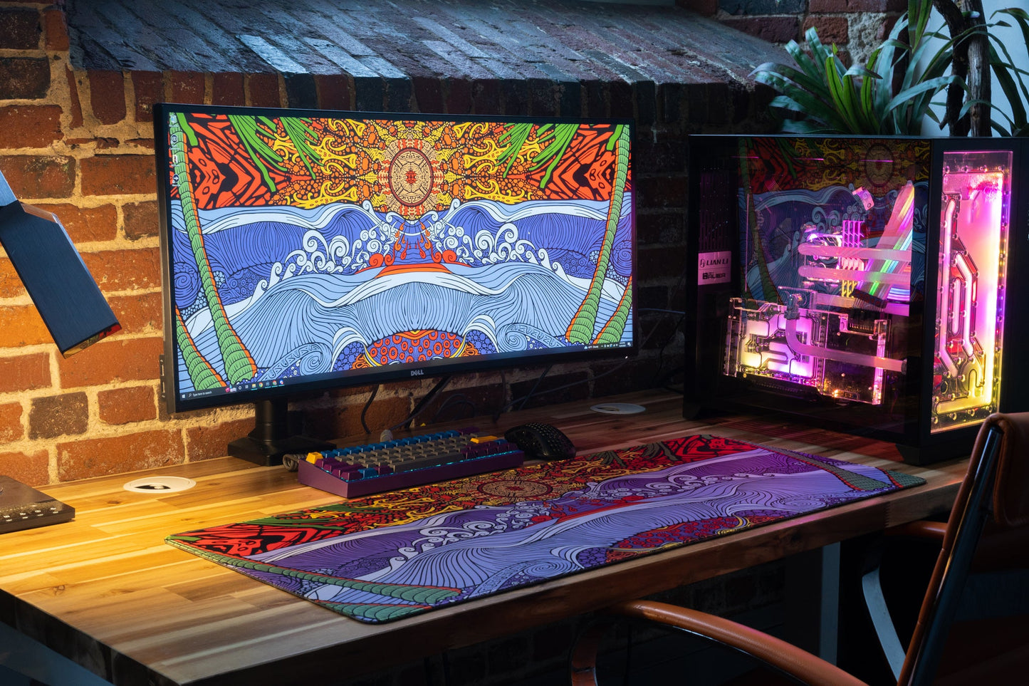"Ancient Sun" — Epic Desk Originals Deskmat