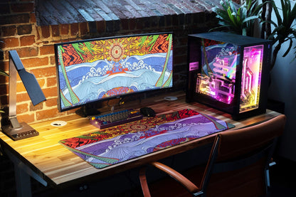 "Ancient Sun" — Epic Desk Originals Deskmat