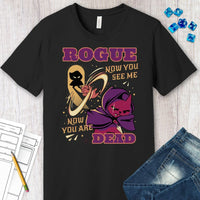 Cute Rogue DnD T-Shirt