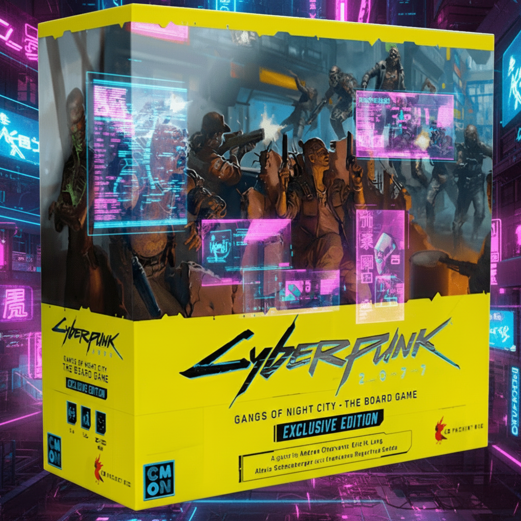 Cyberpunk 2077: Gangs of Night City – Edgerunner Pledge Kickstarter Exclusive